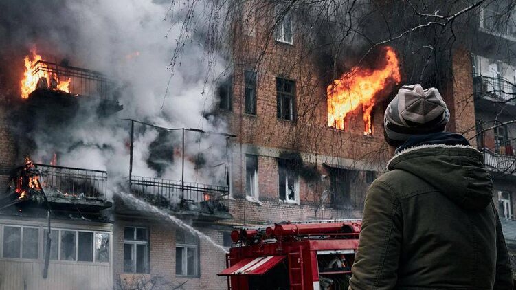 Украина в дни войны. Фото из телеграма В.Зеленского