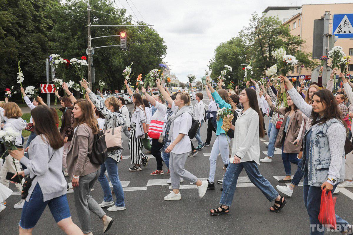 Протесты в Минске