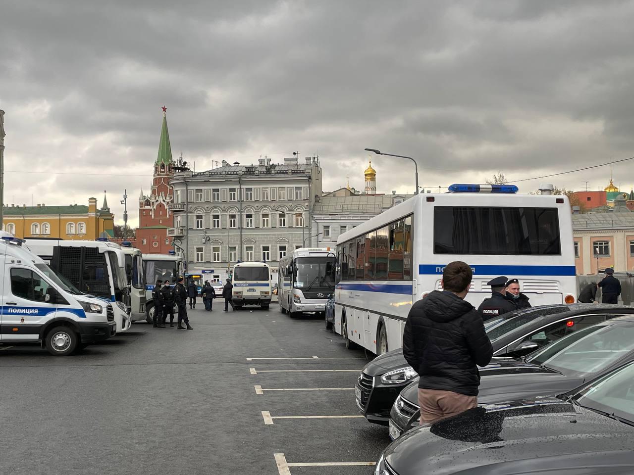 Митинг за Навального Москва