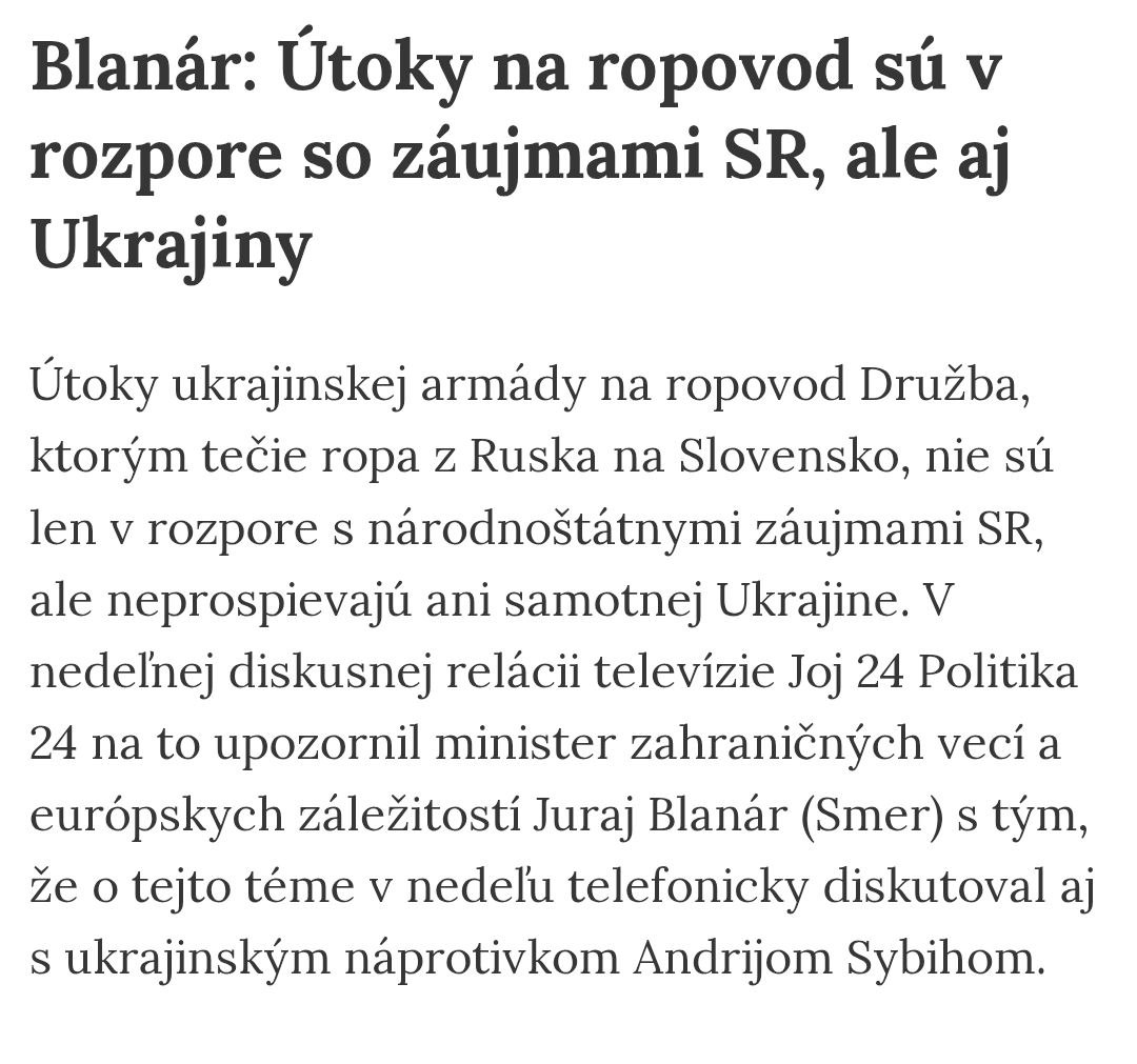 Заголовок на pravda.sk