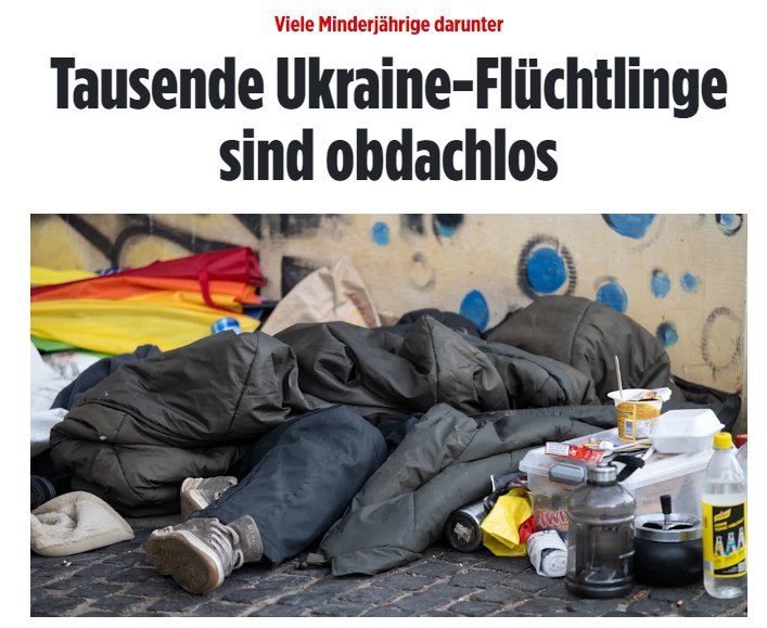 Снимок заголовка на bild.de